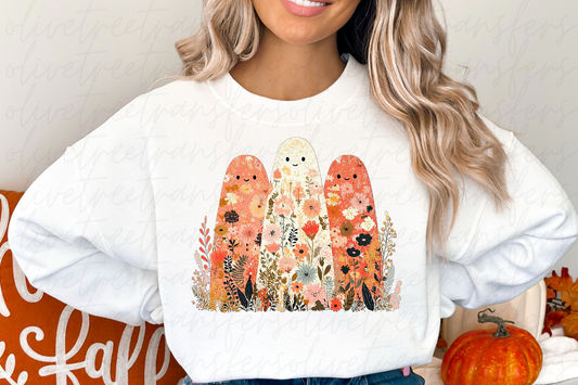 Floral Ghosts (SUBLIMATION TRANSFER)