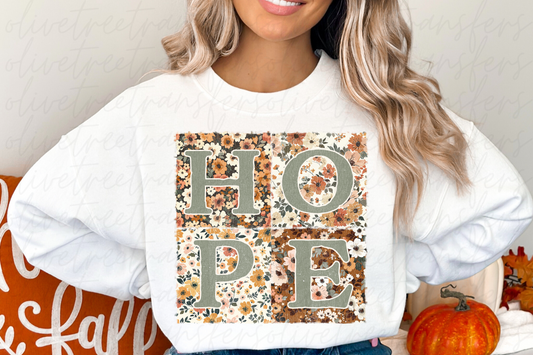 HOPE - (SUBLIMATION TRANSFER)