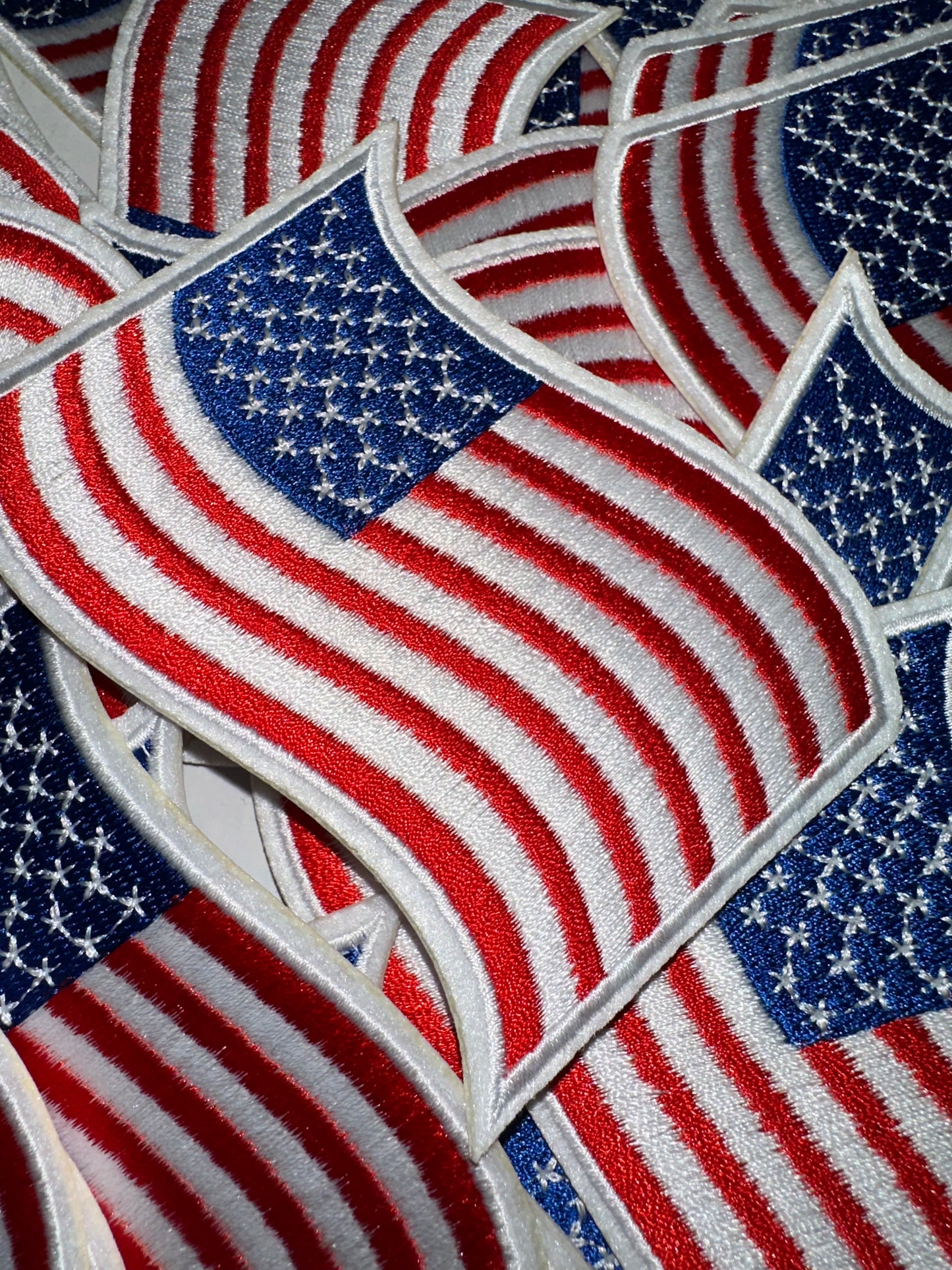 American Flag Embroidered Patch