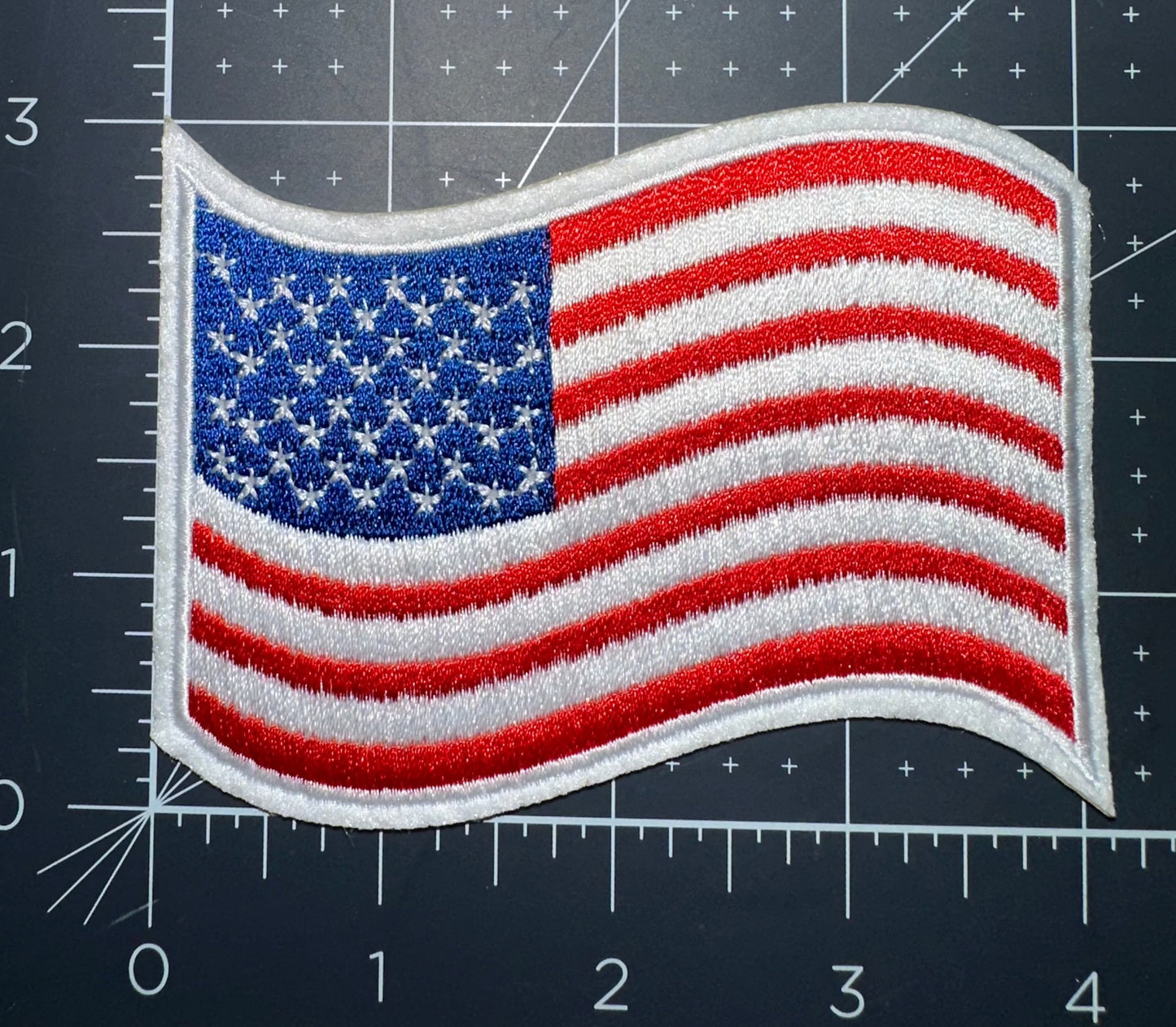 American Flag Embroidered Patch