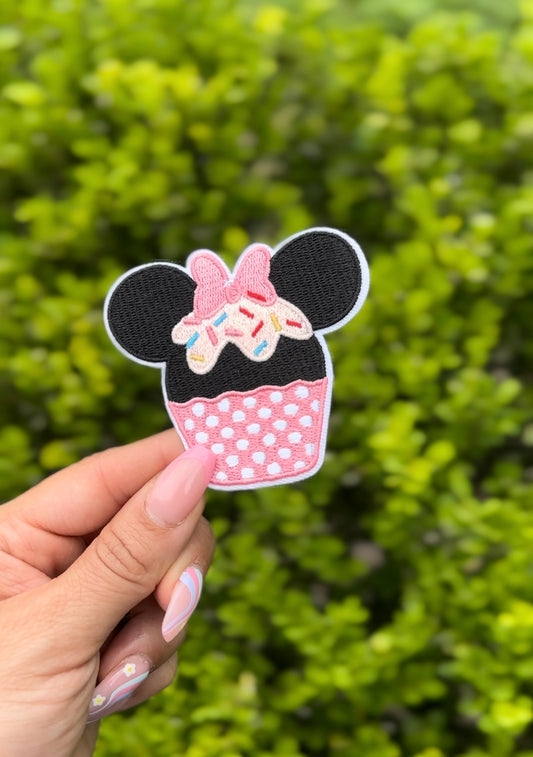 Cupcake With Sprinkles | Embroidered Patch