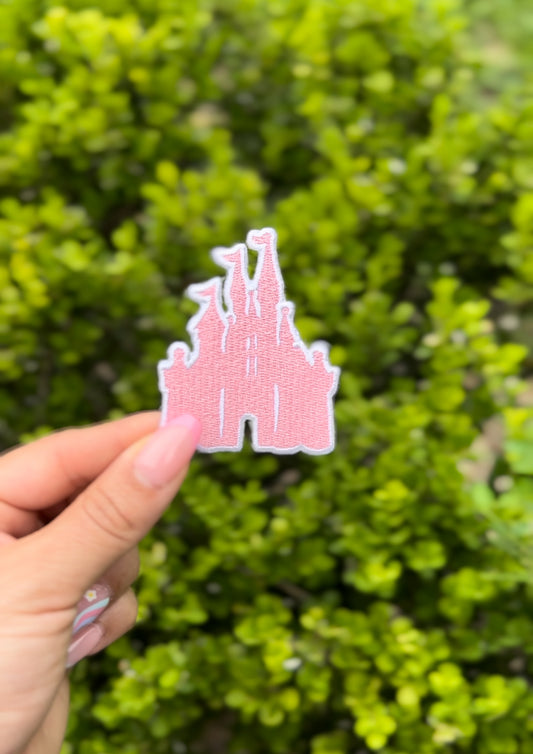 Pink Castle | Embroidered Patch