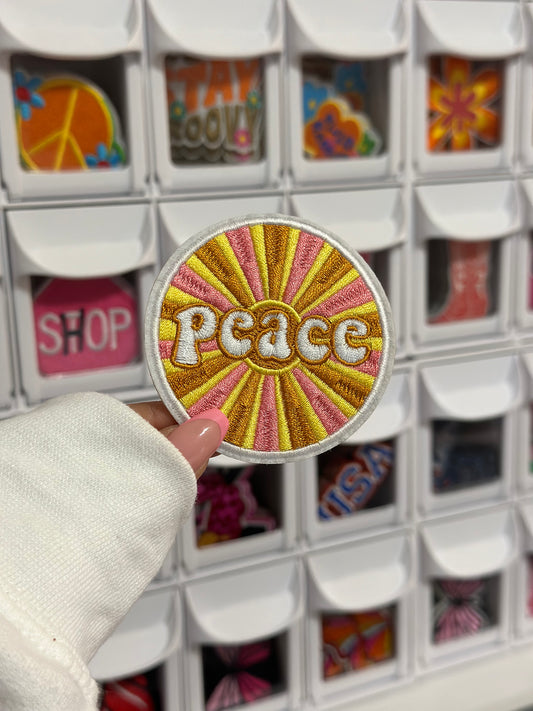 Peace Burst | Embroidery Patch