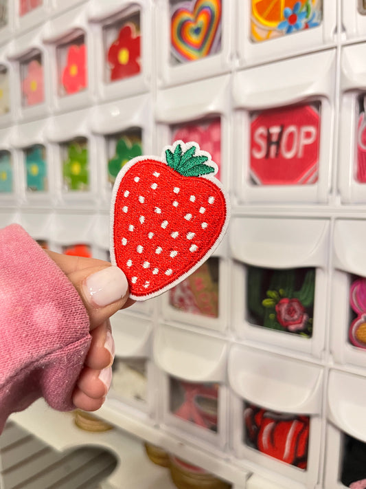 Strawberry | Embroidered Patch