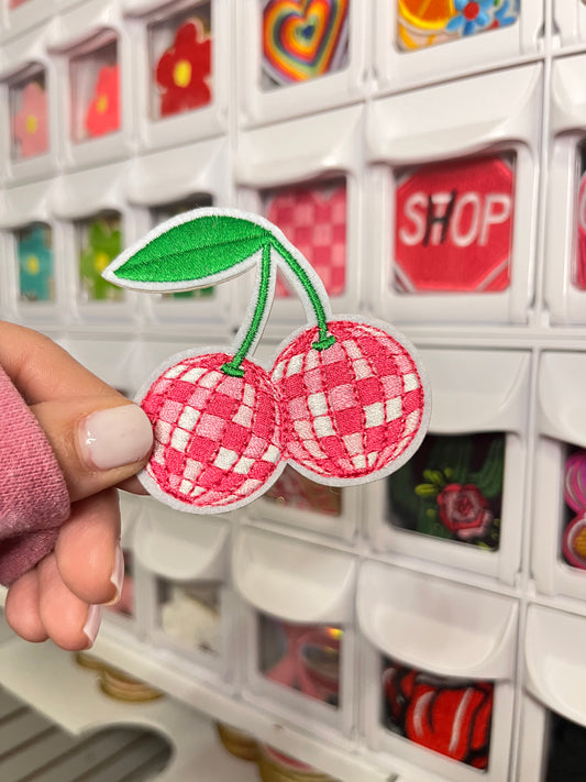 Cherry Disco | Embroidered Patch
