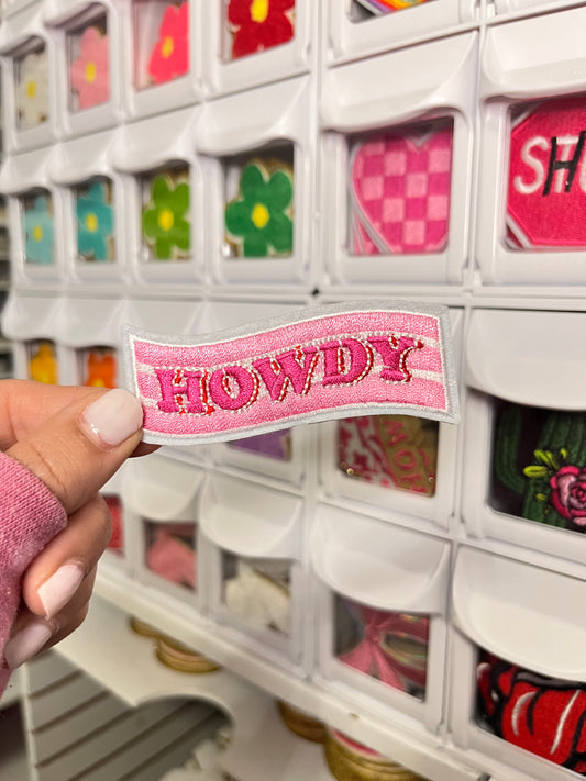 Howdy | Embroidered Patch