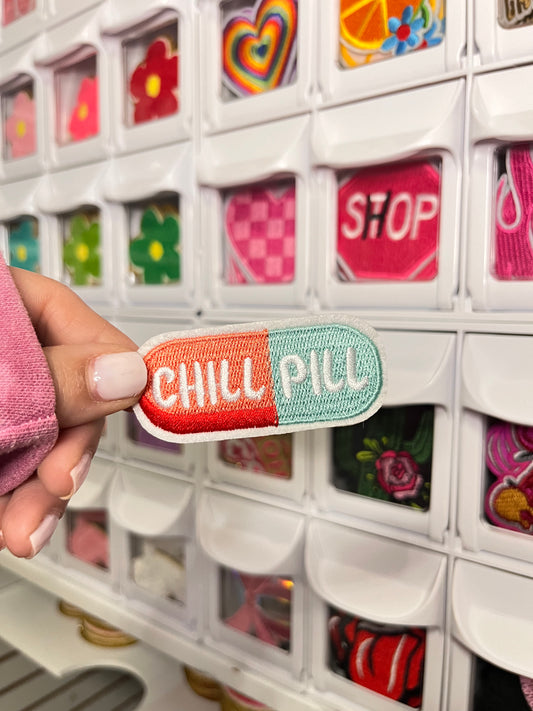 Chill Pill | Embroidered Patch