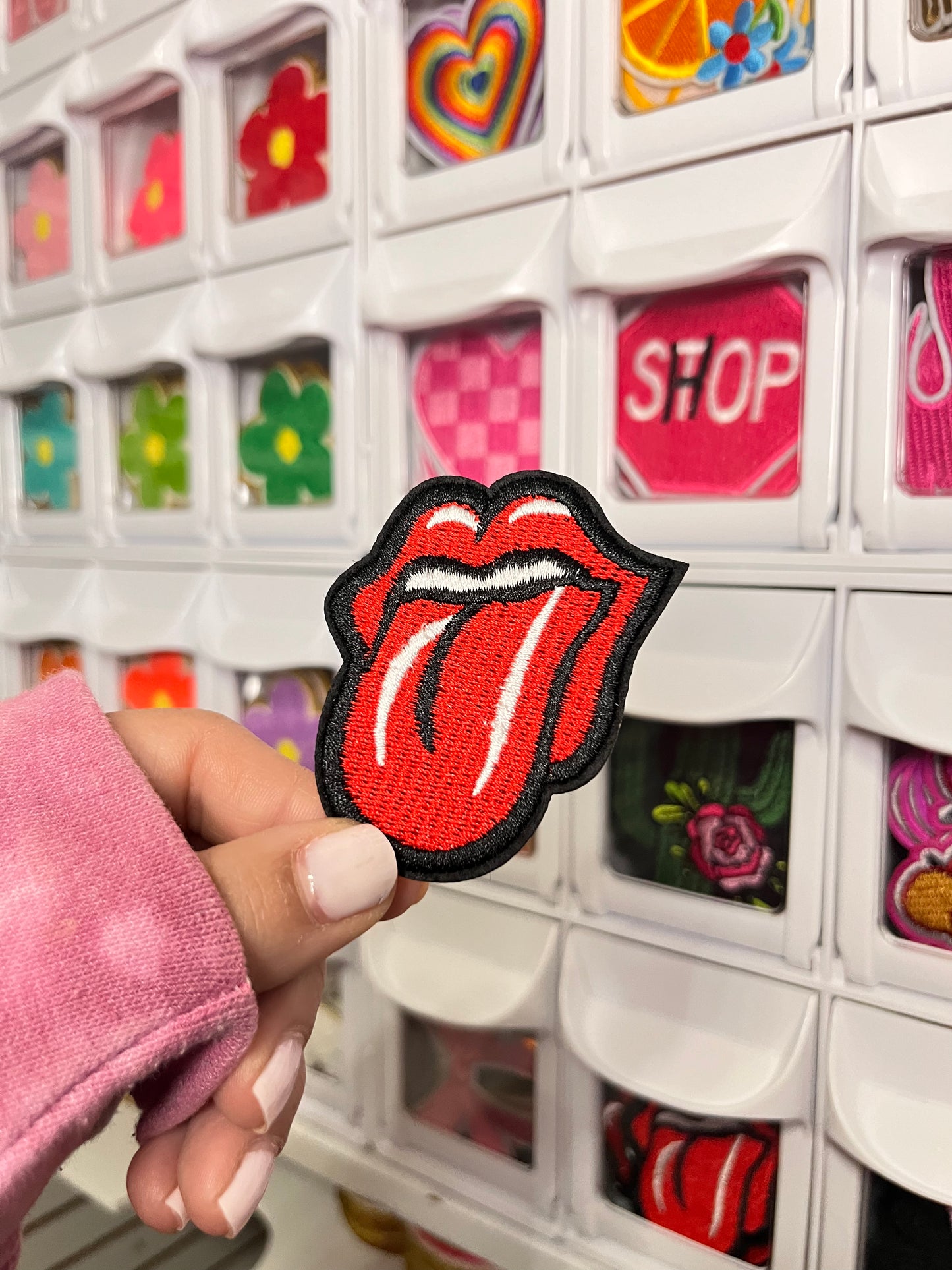 Rolling Stones Tongue | Embroidered Patch
