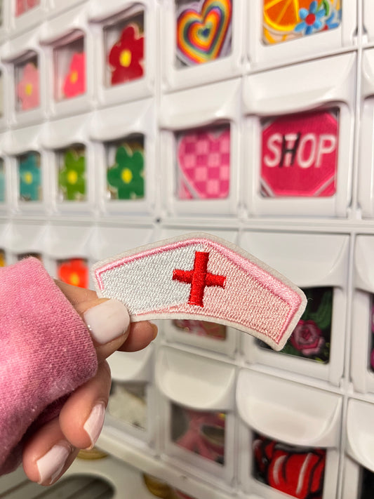 Nurse Hat | Embroidered Patch