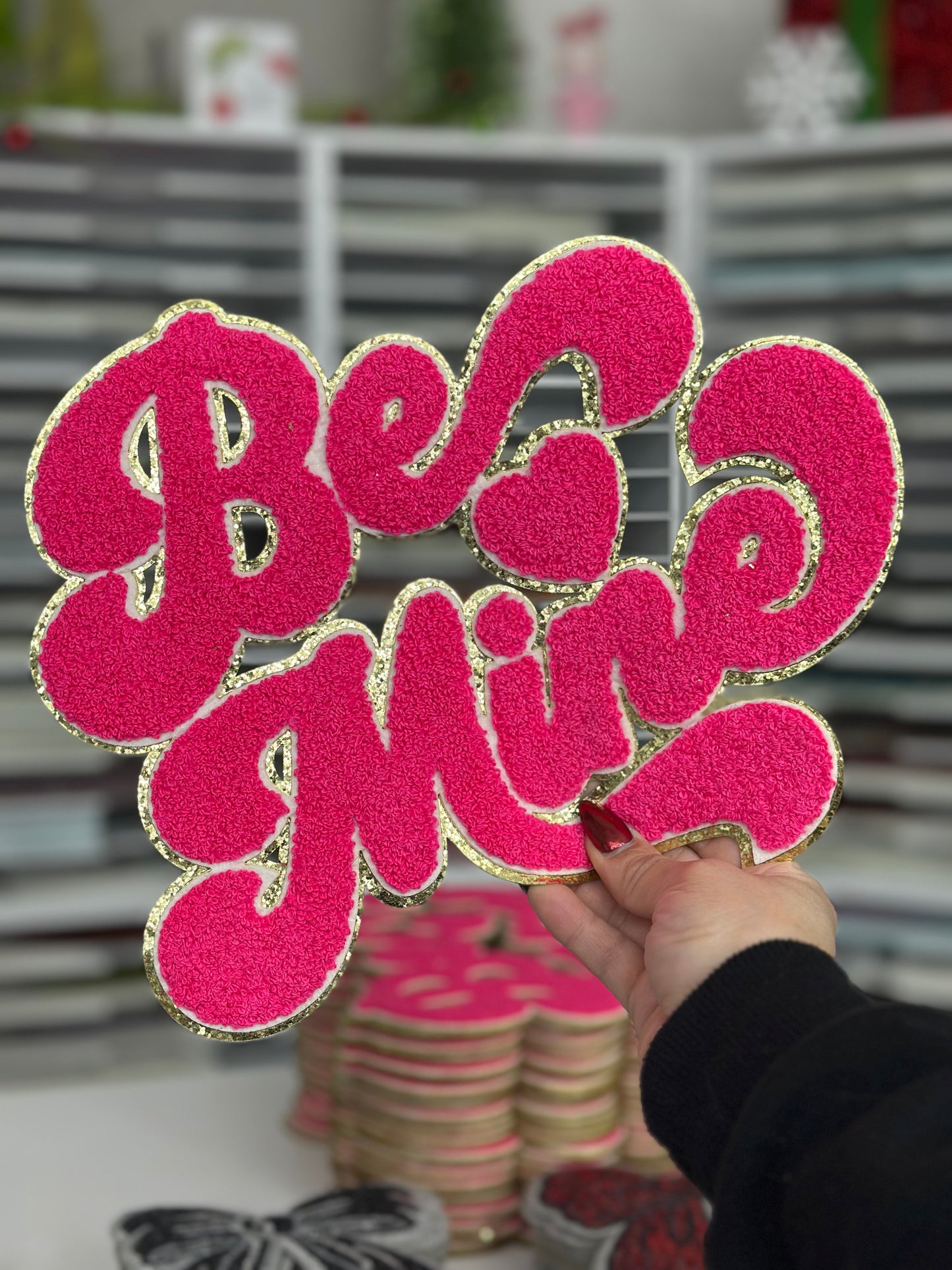 Be Mine (Chenille Patch)