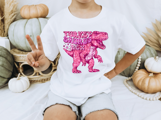 Pink Turkey Saurus Rex