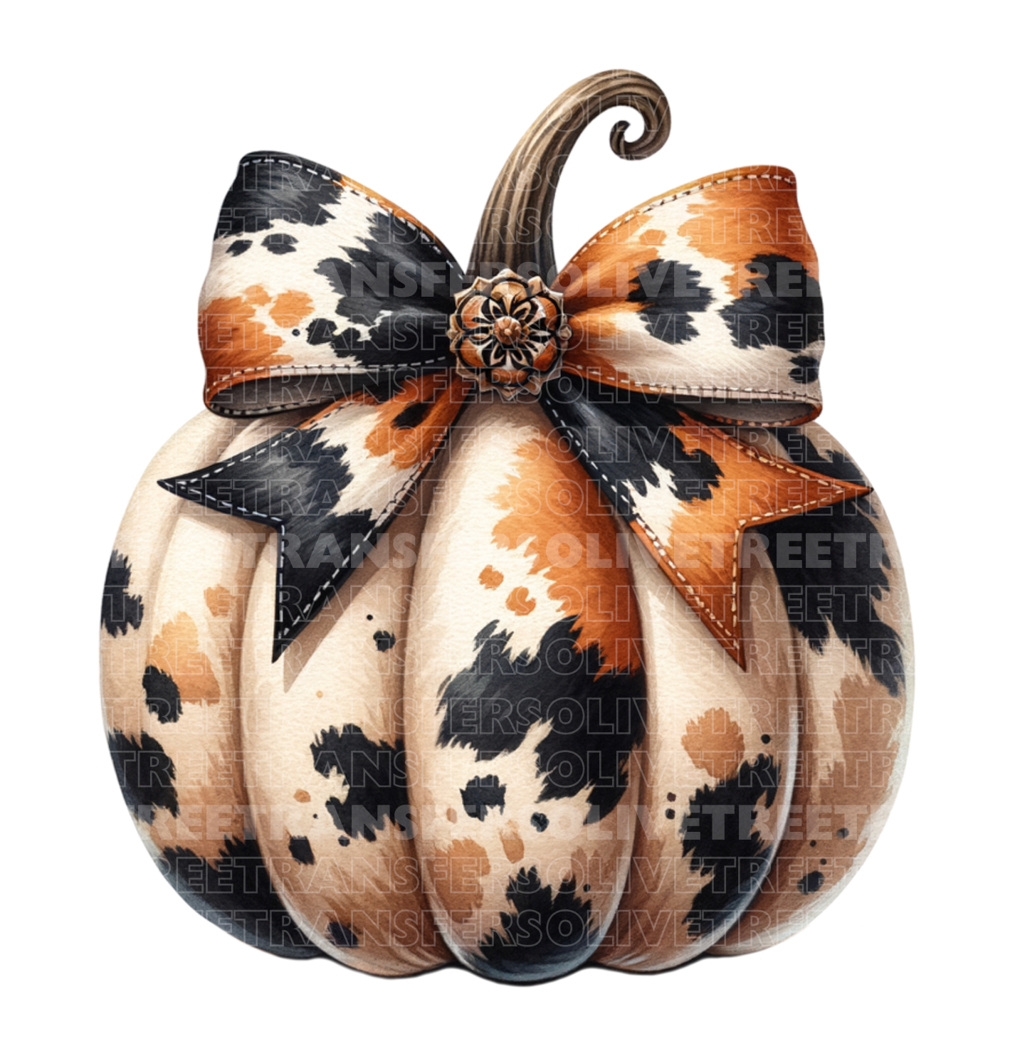 Cowhide Pumpkin - Sublimation Transfer